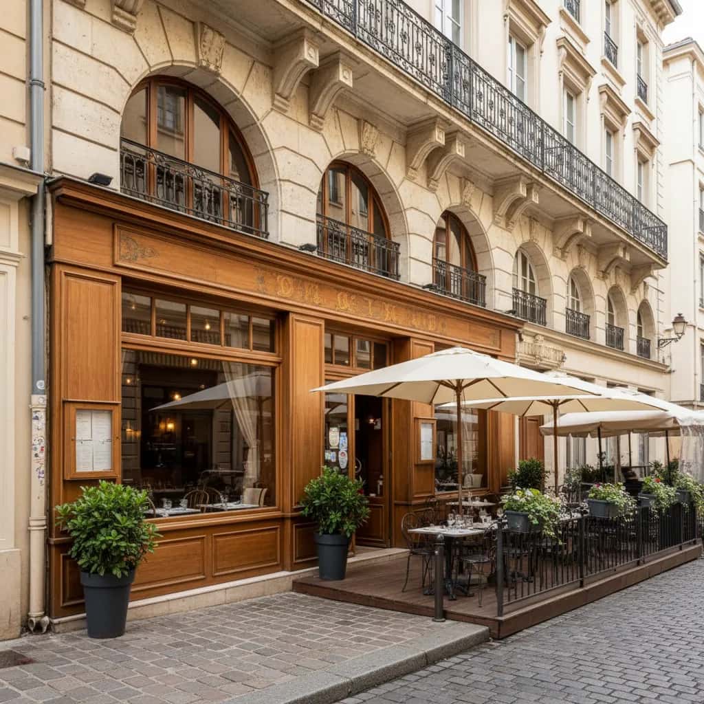 Restaurant 200m² à Lyon : terrasse - licence IV