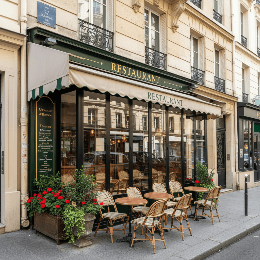 Restaurant 26 couverts à Paris : extraction