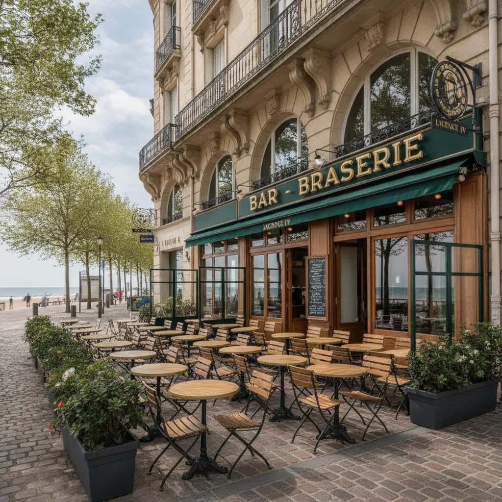 Bar-brasserie à Nantes : terrasse - licence IV