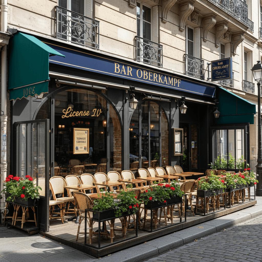 Bar avec Licence IV et Terrasse à Oberkampf