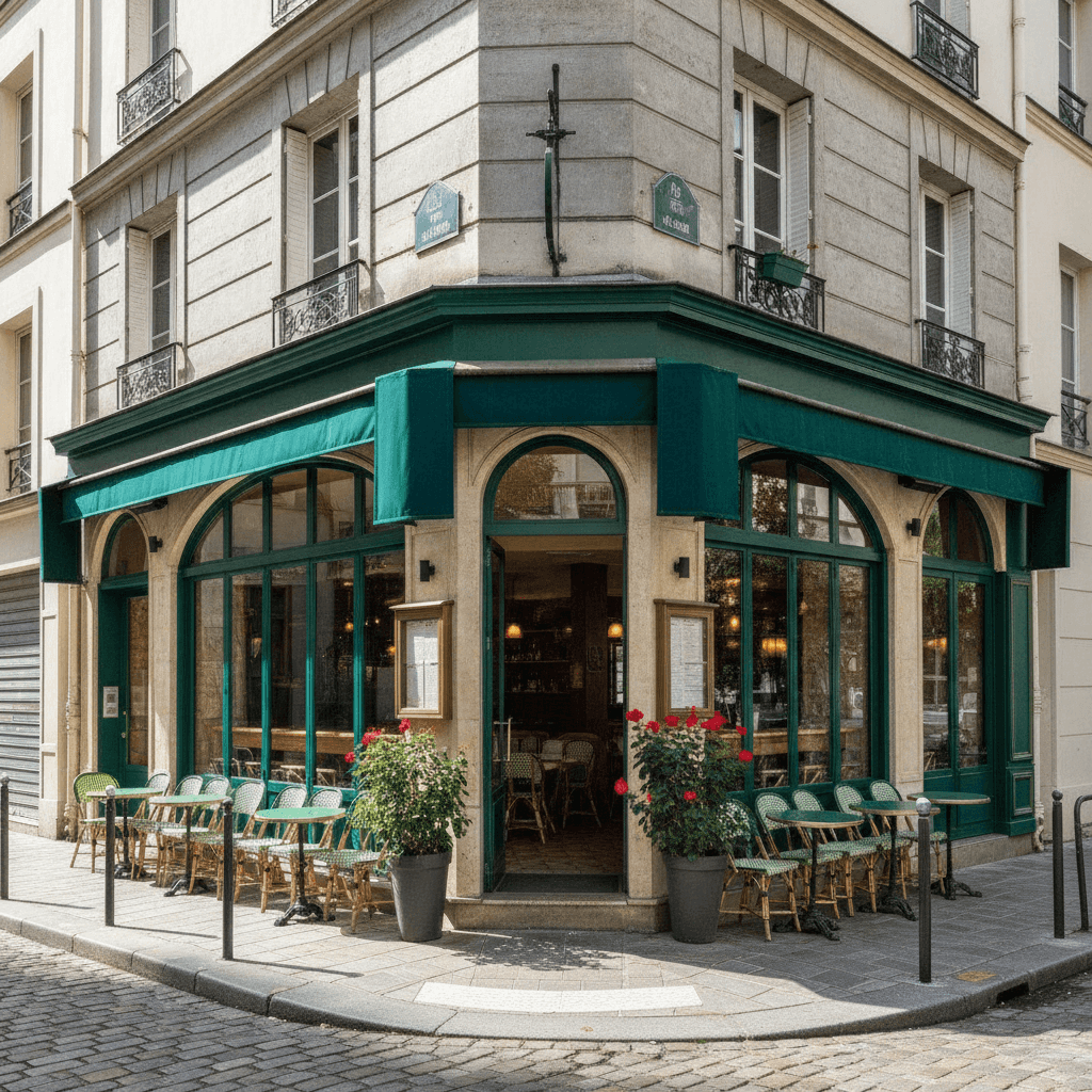 Restaurant 66m² à Paris : extraction