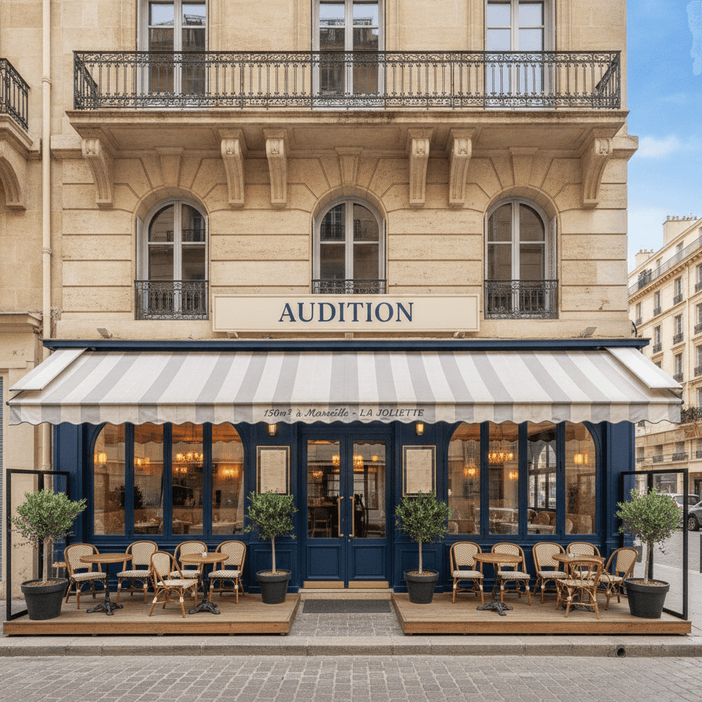 Audition 150m² à Marseille