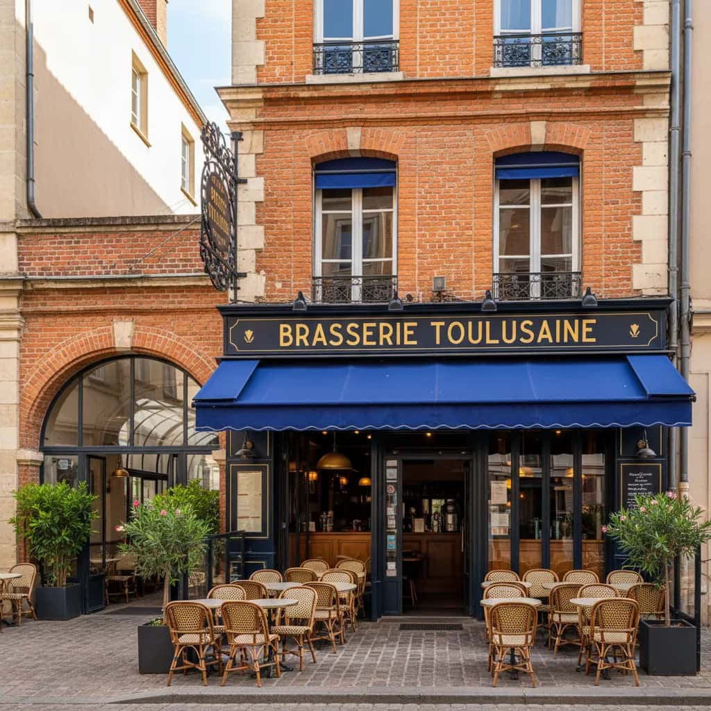 Bar-brasserie 100m² à Toulouse : terrasse - licence IV