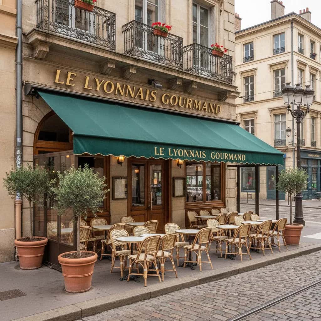 Restaurant 91m² à Lyon : terrasse - licence IV