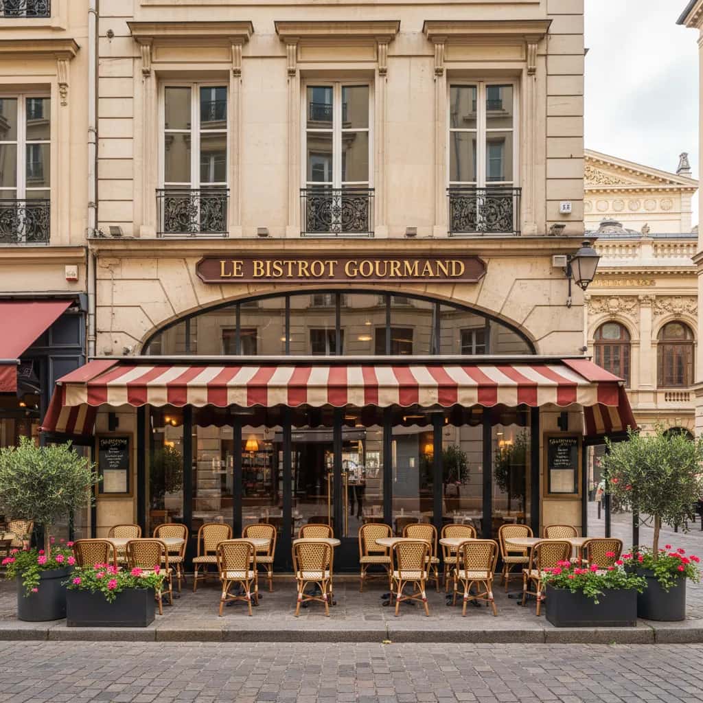 Restaurant 90m² à Lyon : terrasse - extraction