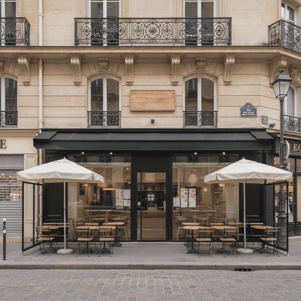 Fast-food 26 couverts à Paris : extraction