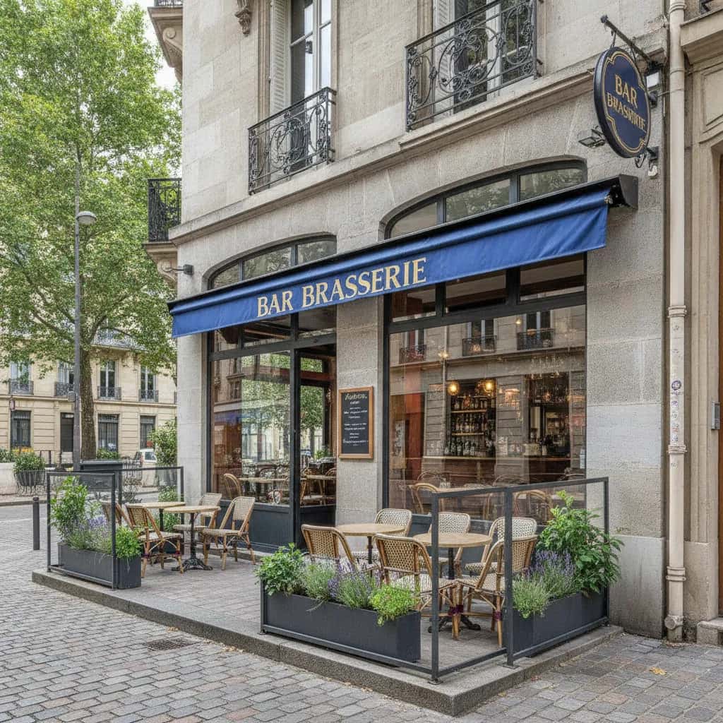 Bar-brasserie 38m² à Lyon : licence IV