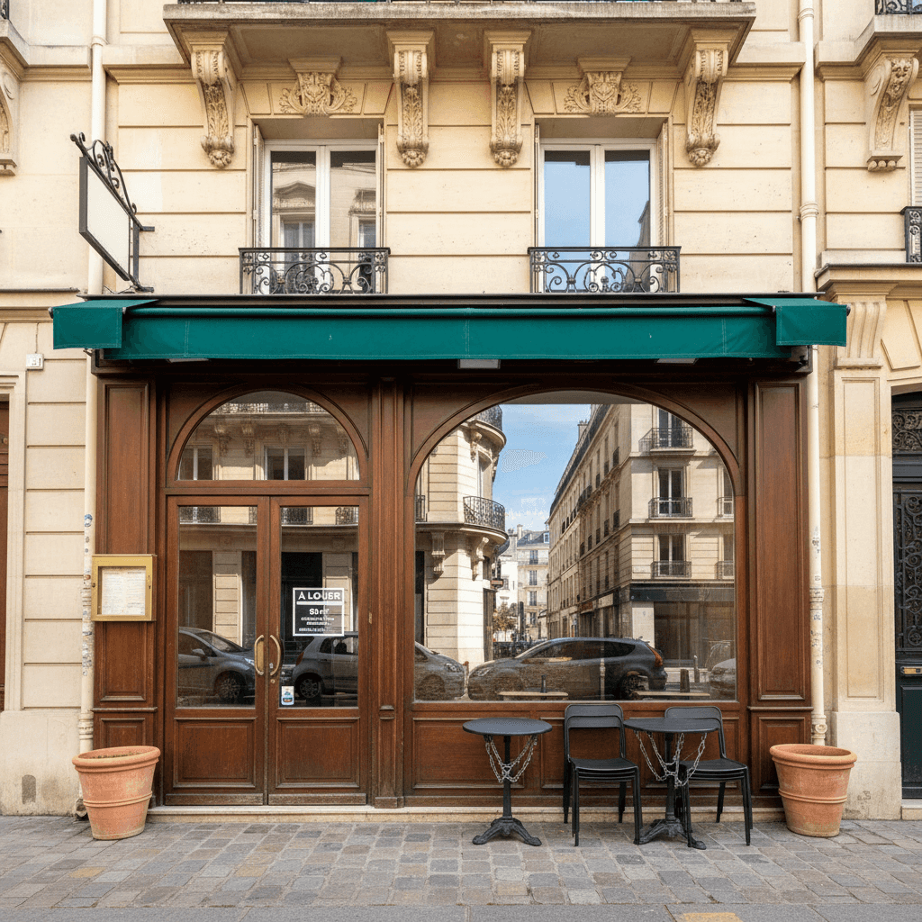Local vide 80m² à Paris