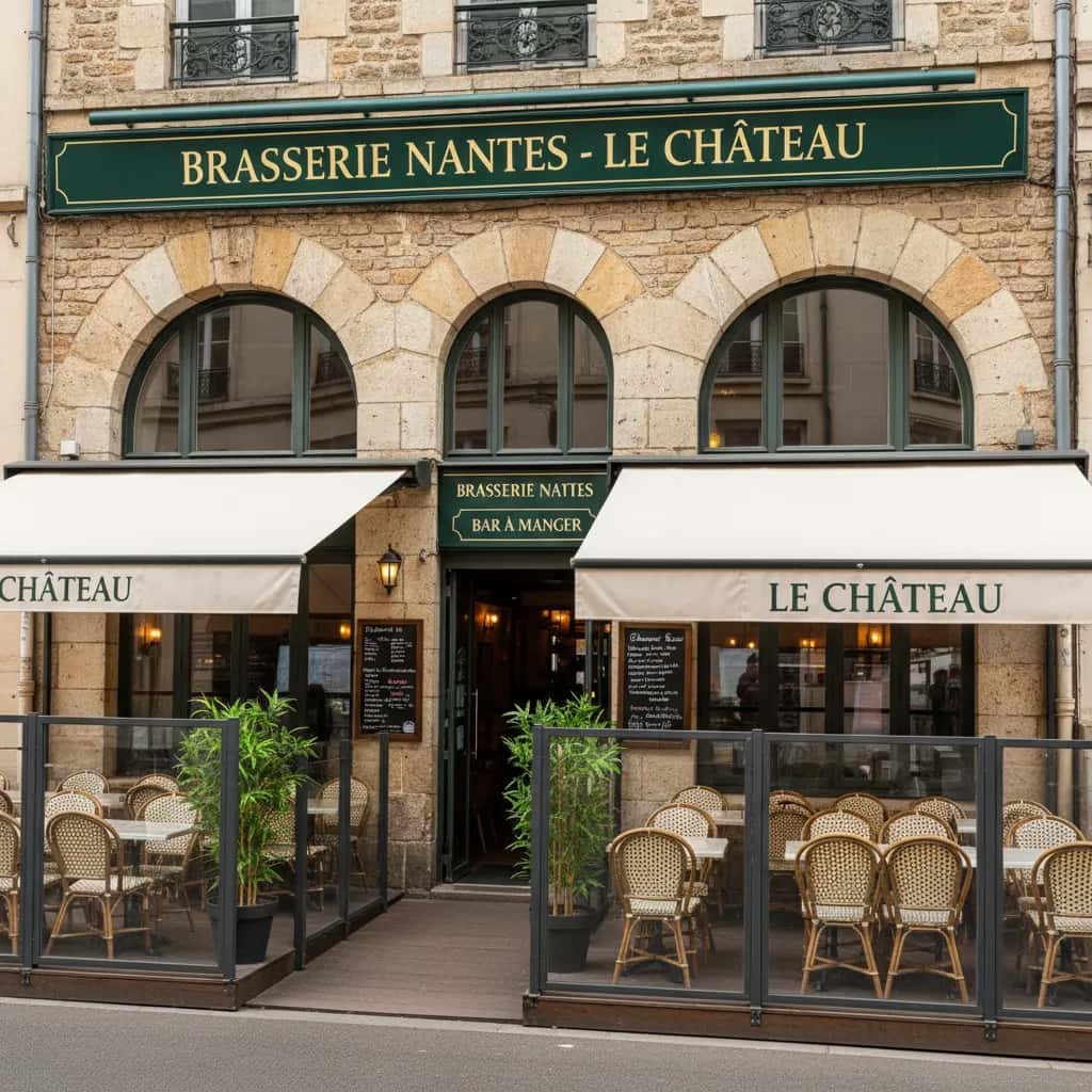 Bar-brasserie à Nantes : terrasse - licence IV