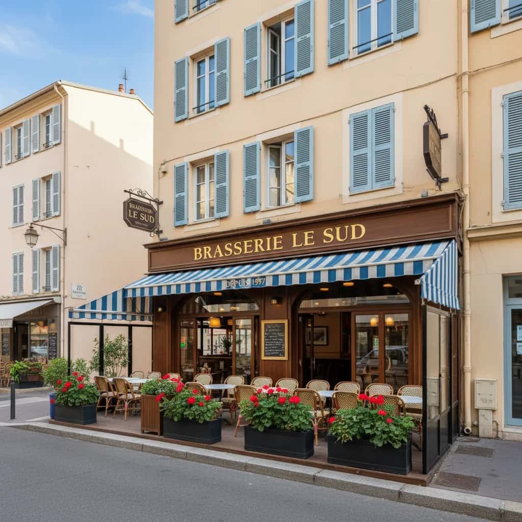 Bar-brasserie 100m² à Nice : terrasse - licence IV
