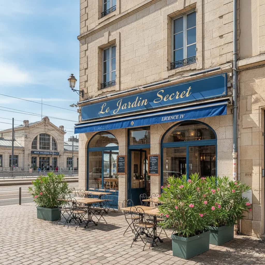 Restaurant 180m² à Montpellier : terrasse - licence IV