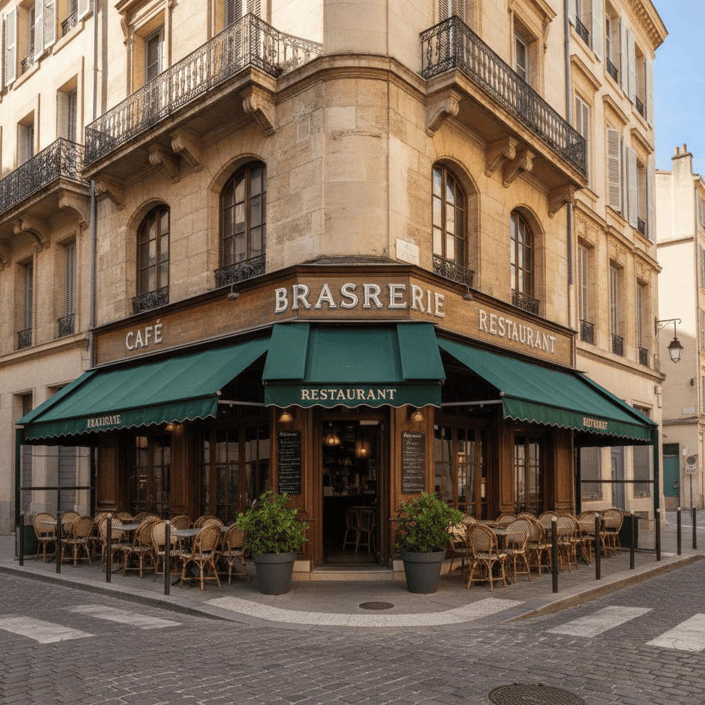 Bar-brasserie 80m² à Marseille : terrasse - licence IV