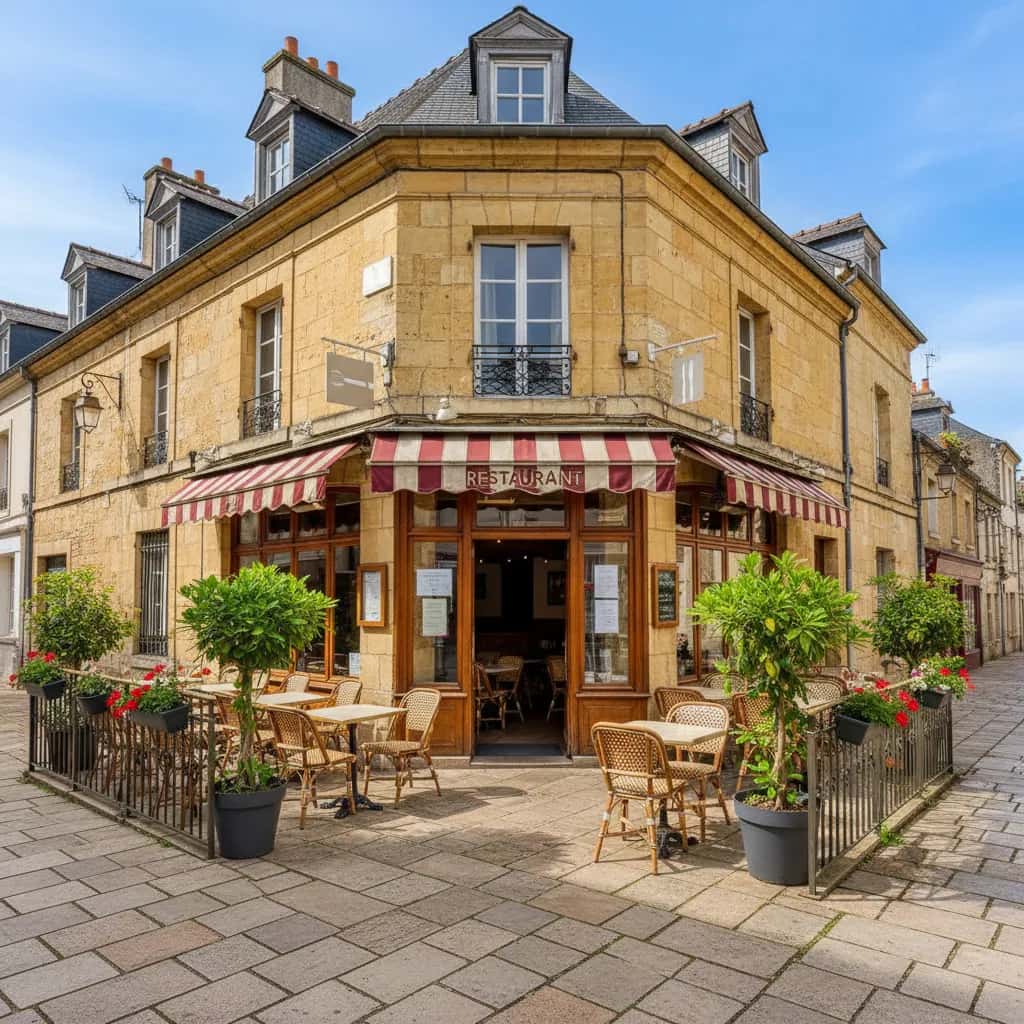 Restaurant à Angers : terrasse