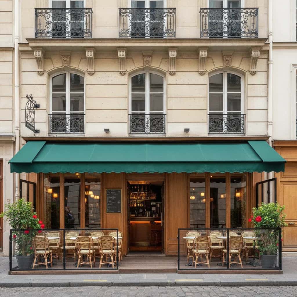 Restaurant 230m² à Paris : extraction