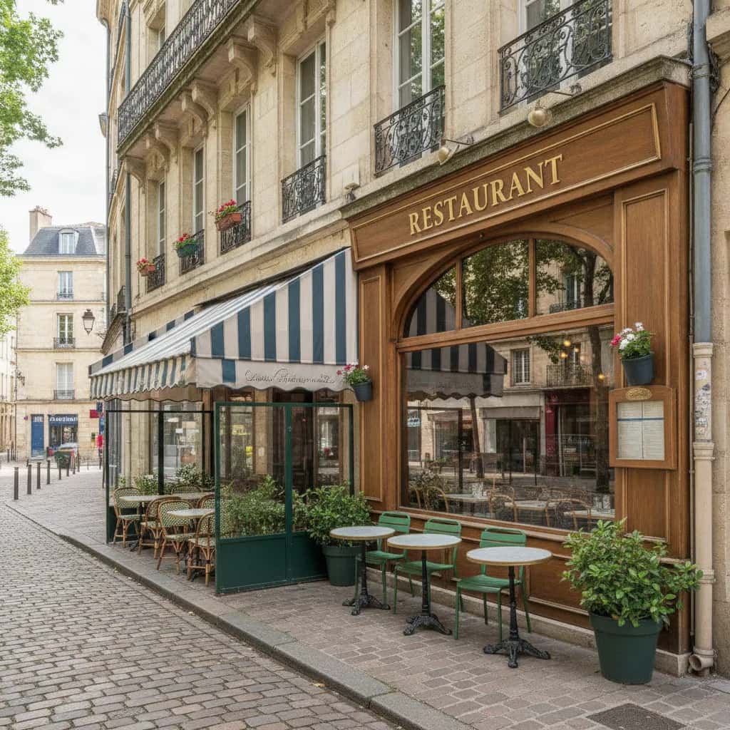 Restaurant 80m² à Bordeaux : extraction - climatisation