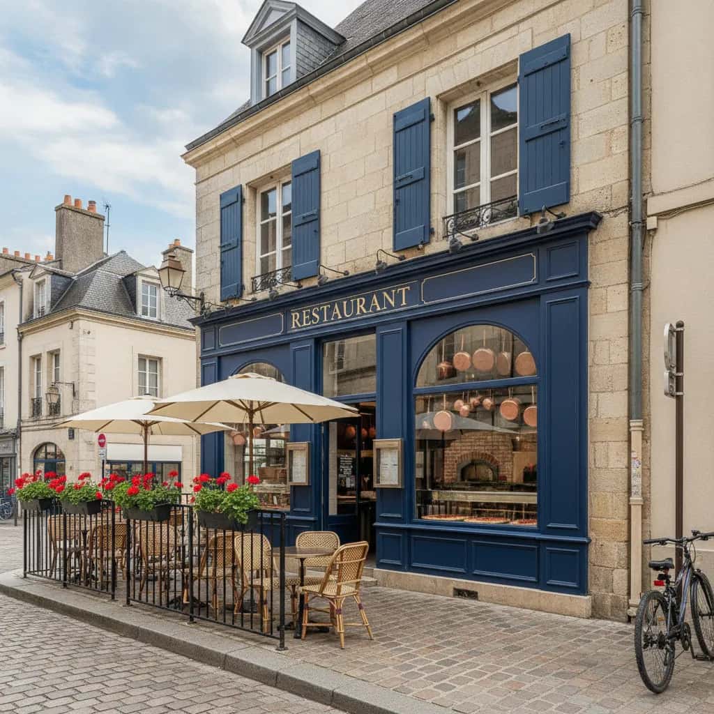 Restaurant 80m² à Nantes : terrasse - licence IV