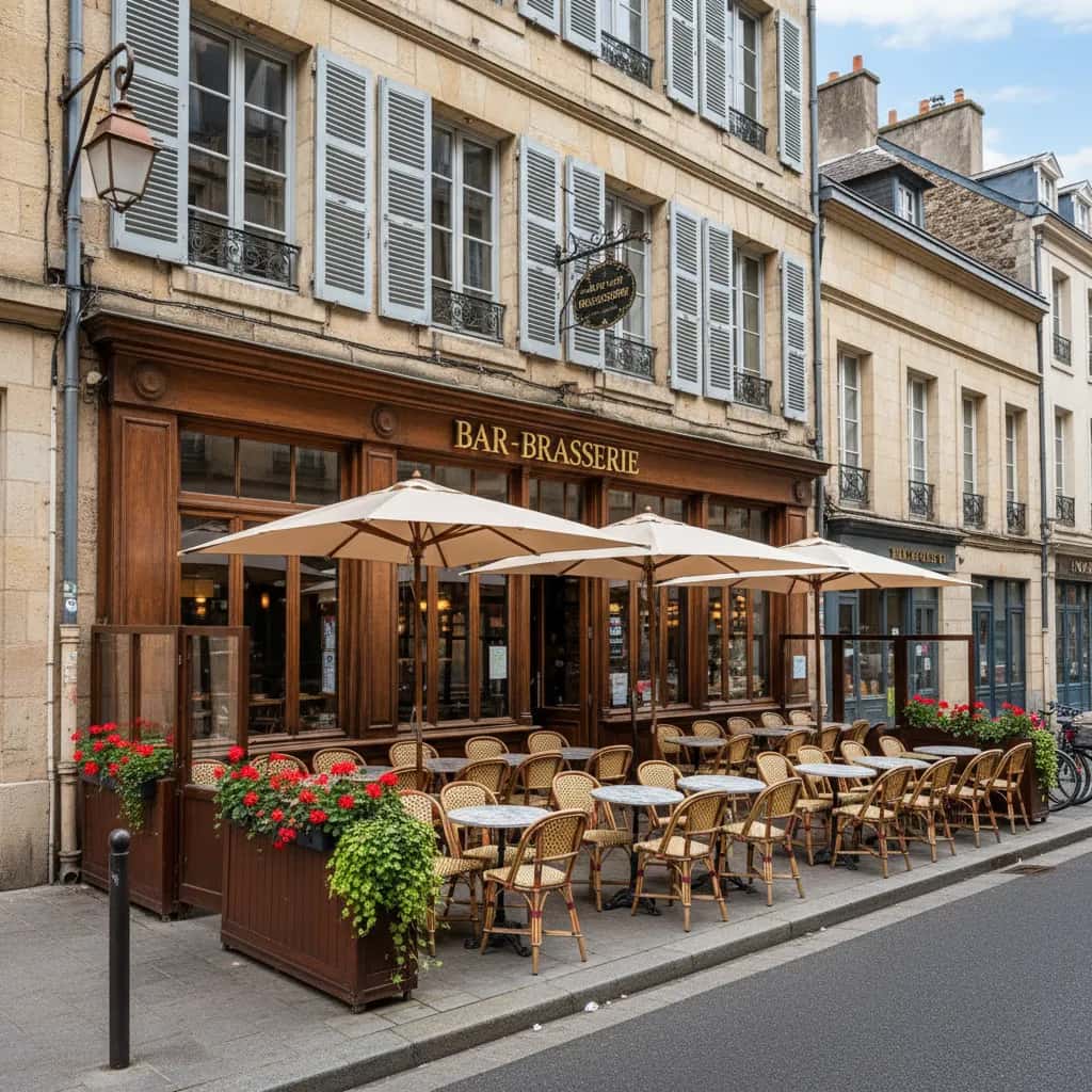 Bar-brasserie à Nantes : terrasse - licence IV