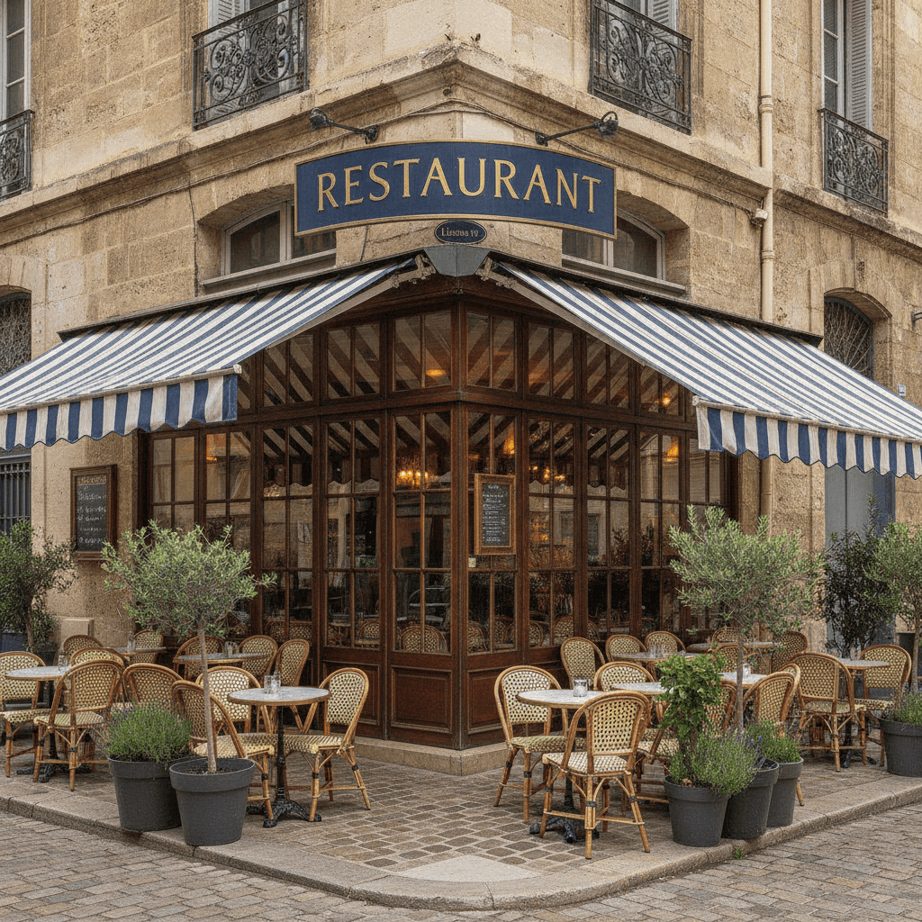 Restaurant 55m² à Marseille : terrasse - licence IV