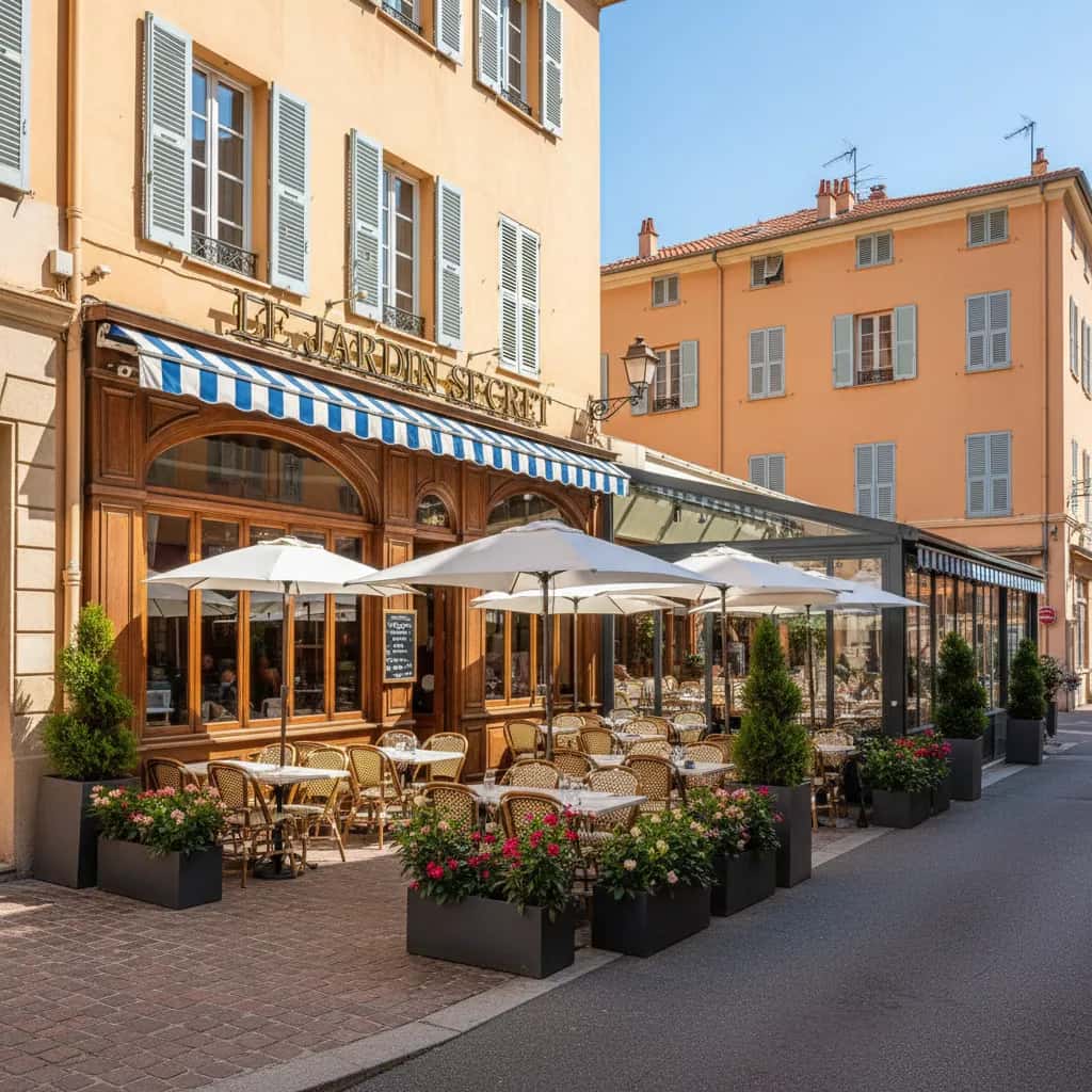 Restaurant 435m² à Nice : terrasse - licence IV