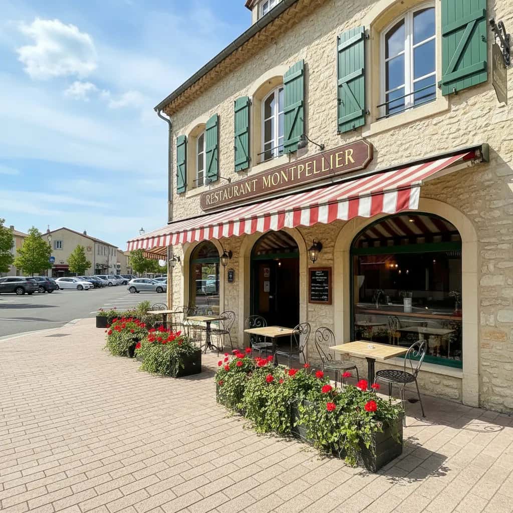 Restaurant à Montpellier : terrasse - licence IV