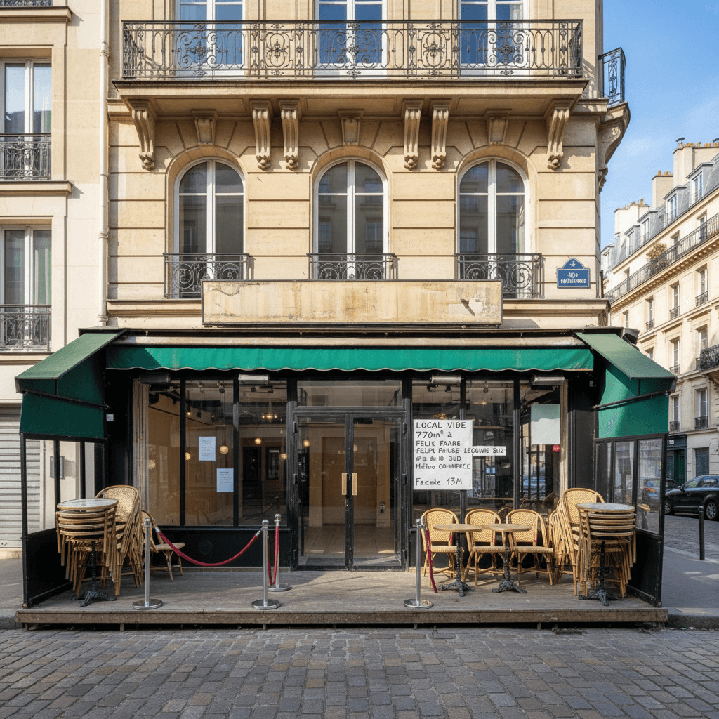 Local vide 770m² à Paris