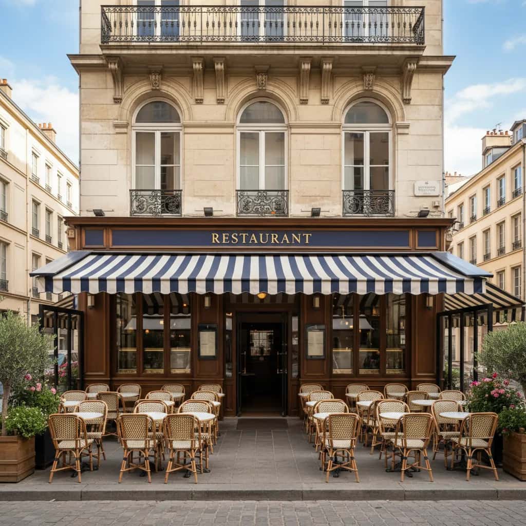 Restaurant à Lyon : terrasse - extraction