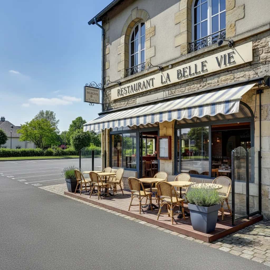 Restaurant à Angers : terrasse - licence IV