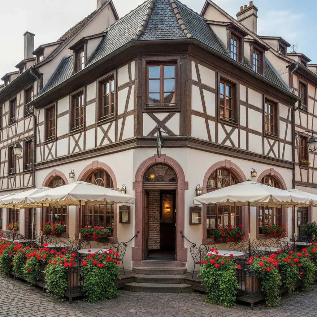 Restaurant 250m² à Strasbourg : terrasse - licence IV