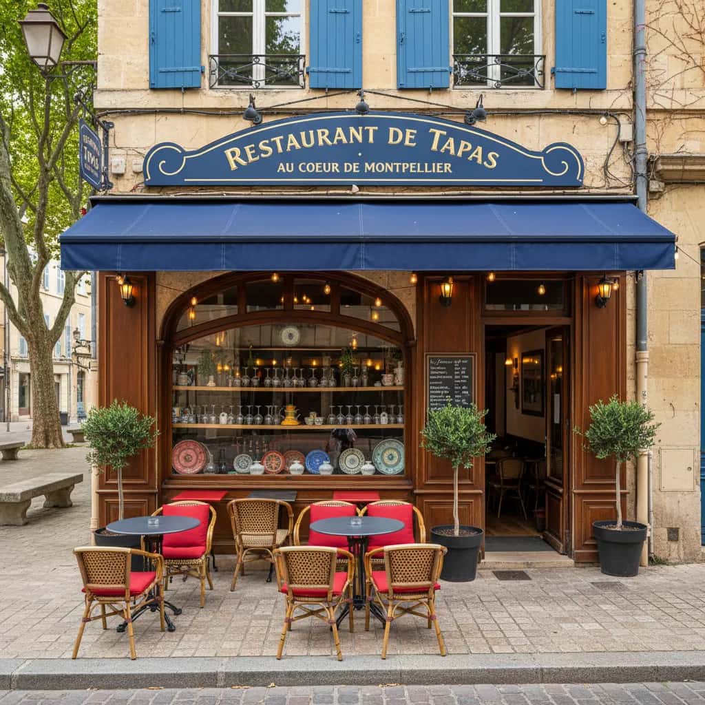 Restaurant à Montpellier : terrasse - licence IV