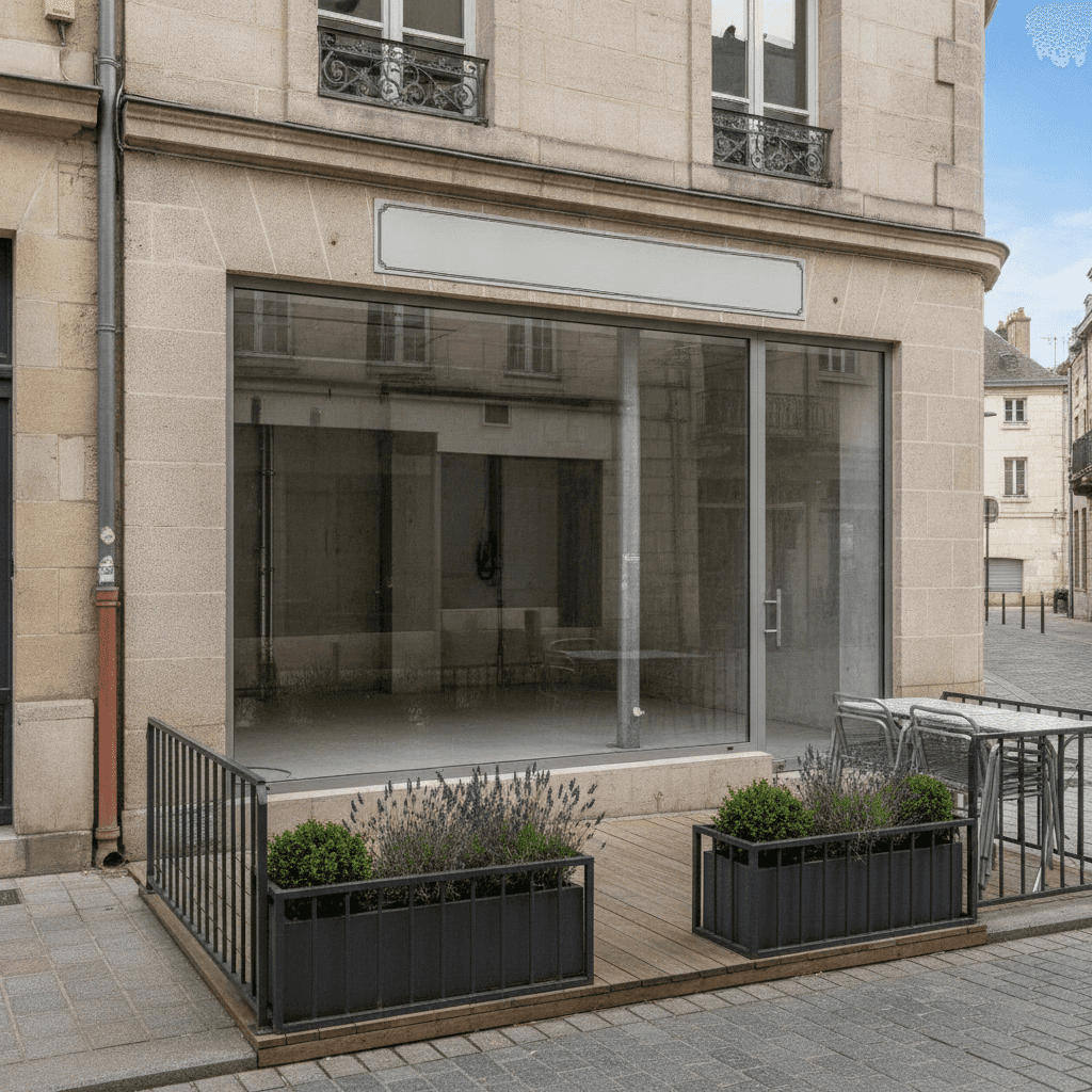 Murs et fonds 169m² à Rennes