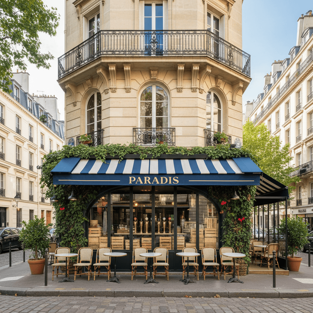 Bar à vendre dans un quartier animé de Paris