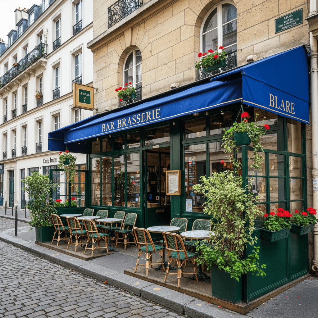 Bar-brasserie 50 couverts à Paris : licence IV - extraction