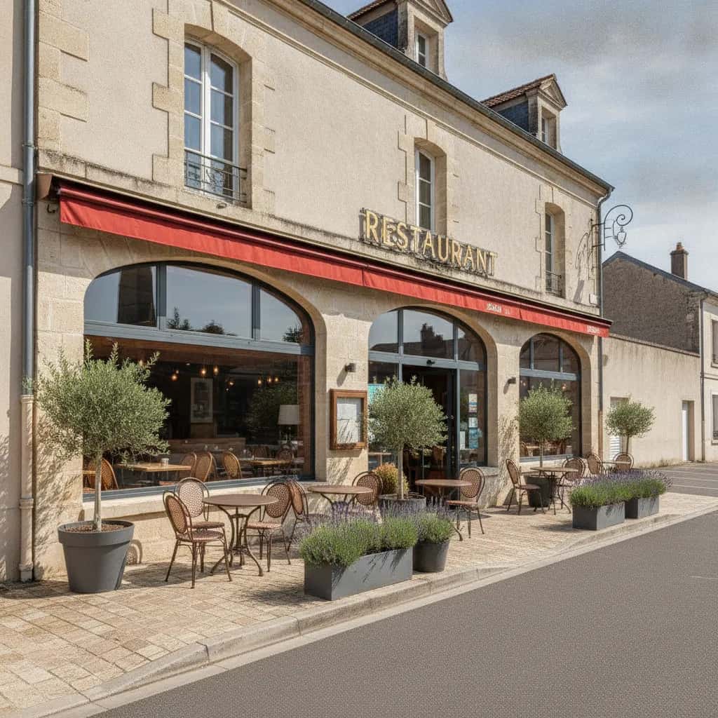 Restaurant 700m² à Sainte-Eulalie : parking
