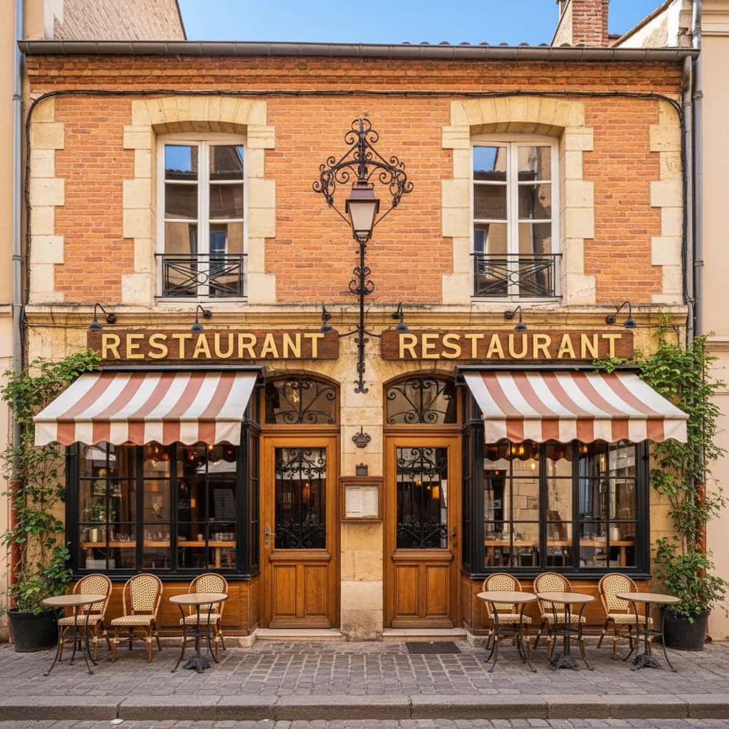 Restaurant 100m² à Toulouse : terrasse - extraction