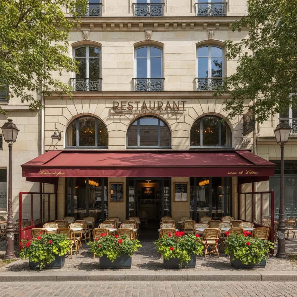 Restaurant 120m² à Nantes : terrasse - licence IV