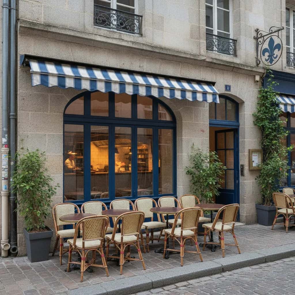 Restaurant à Nantes : terrasse - licence IV