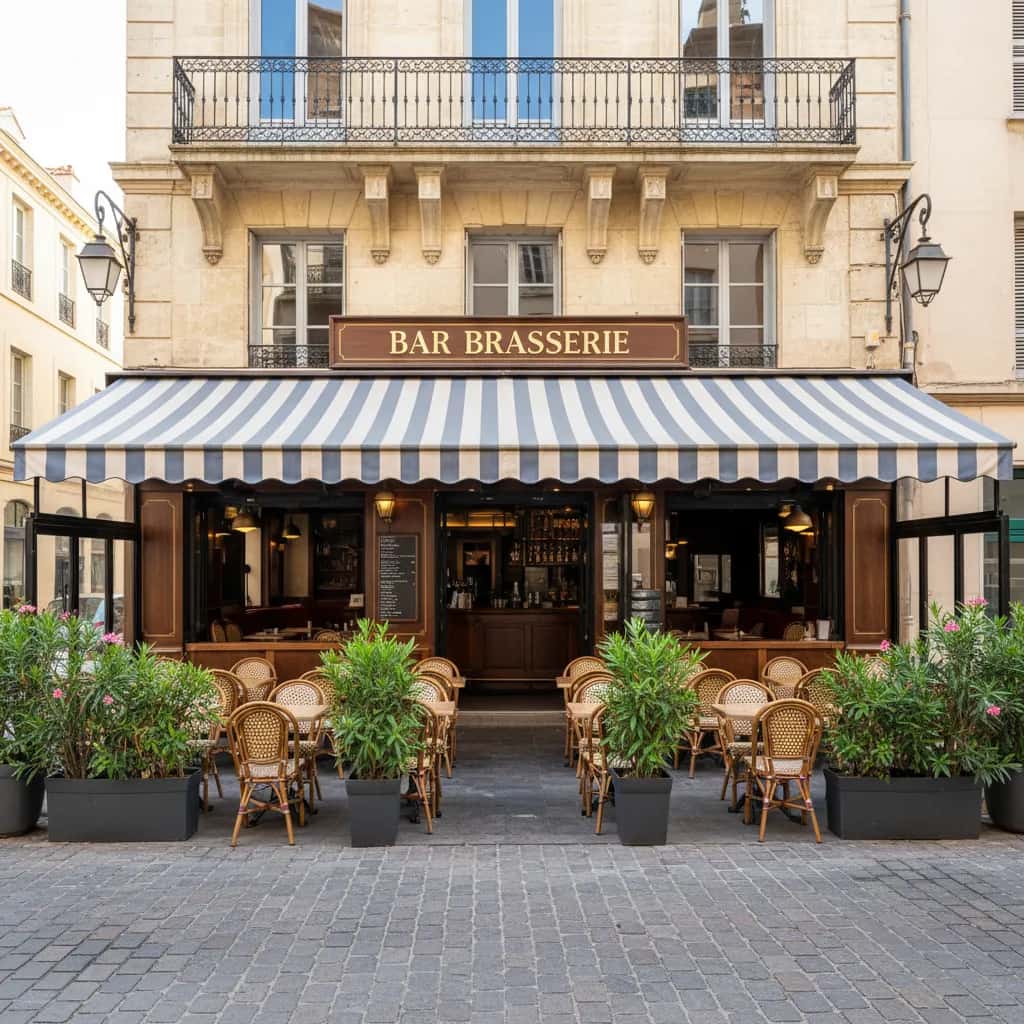 Bar-brasserie à Montpellier : terrasse - licence IV