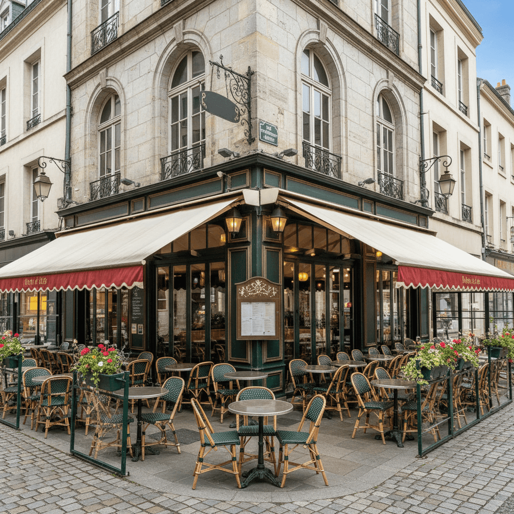 Bar-brasserie à Rouen : terrasse - licence IV
