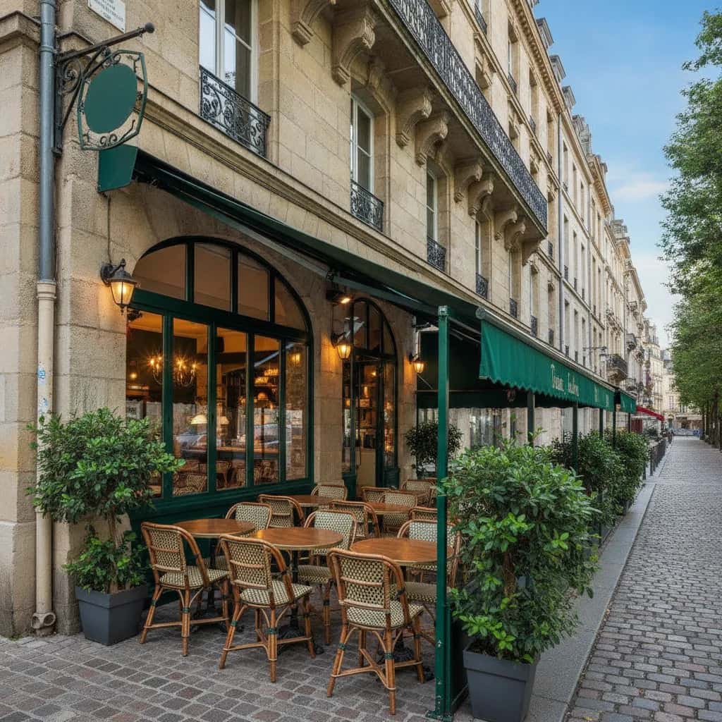 Restaurant à Nantes : terrasse - licence IV