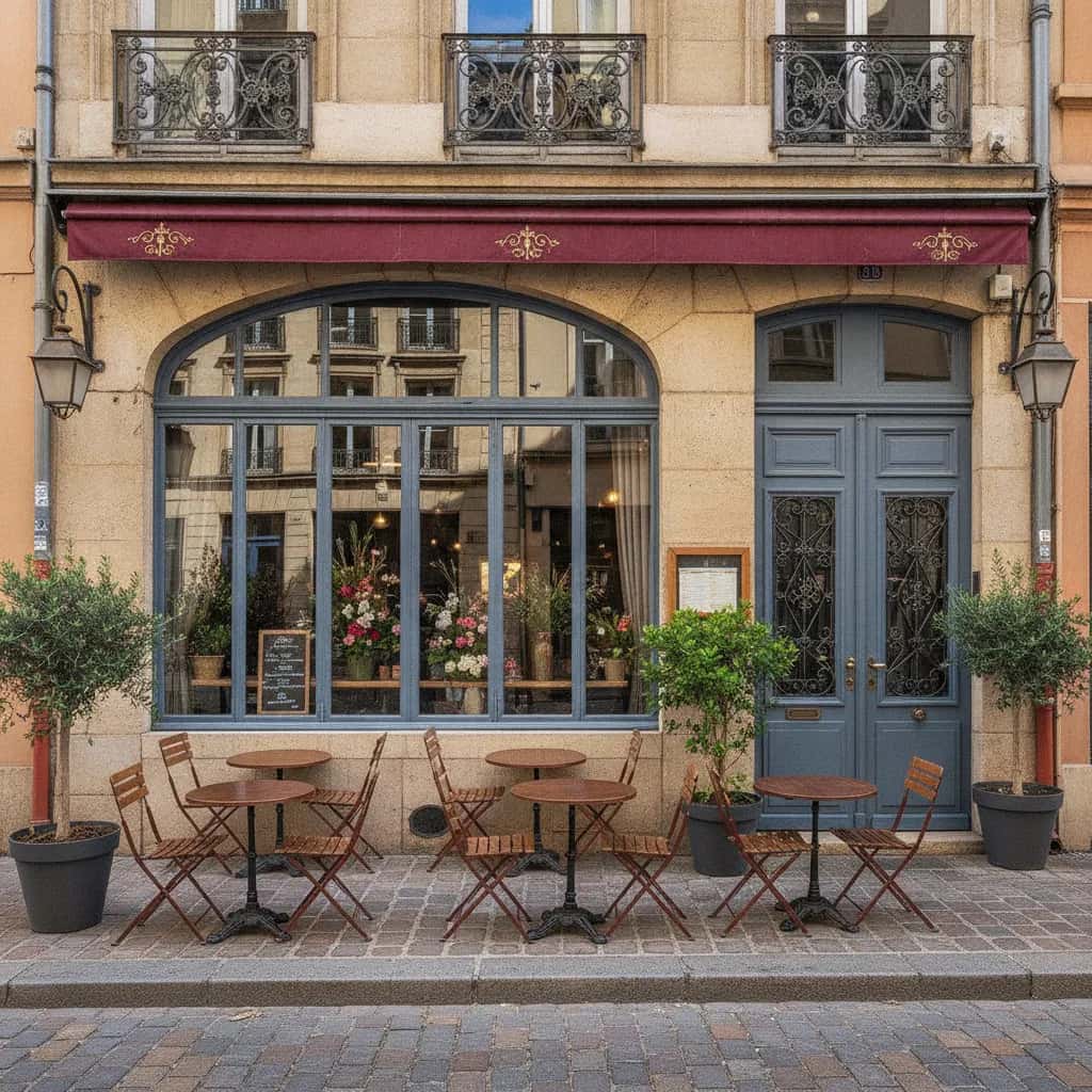 Restaurant 70m² à Lyon : terrasse - licence IV