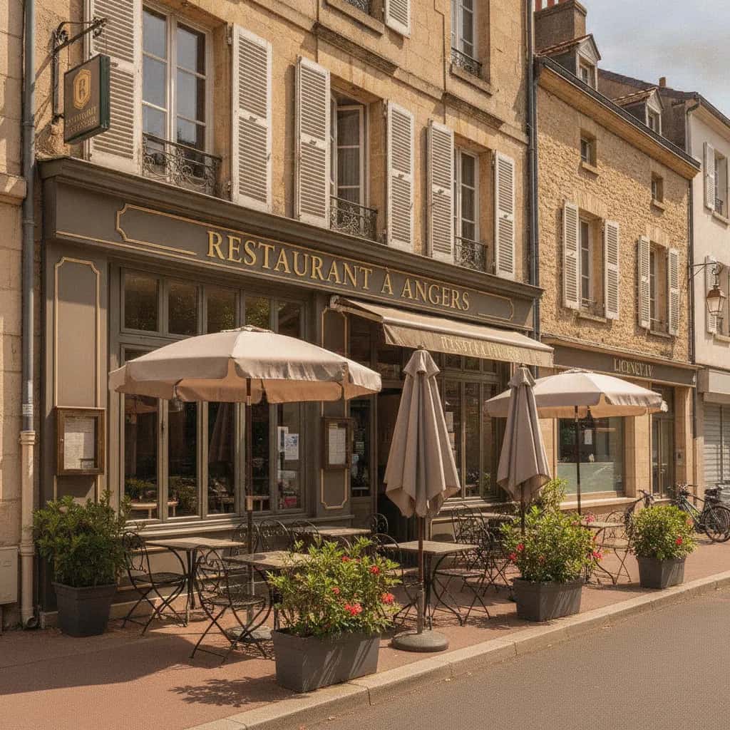 Restaurant à Angers : terrasse - licence IV