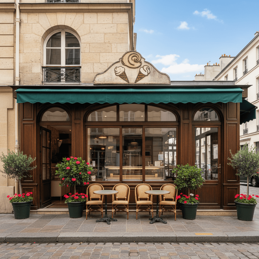 Glacier à vendre dans le Haut Marais - 45 m²