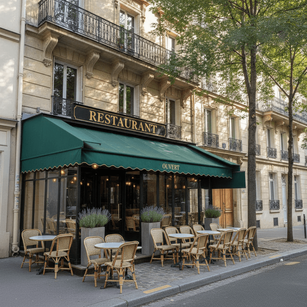 Restaurant 140m² à Paris : extraction