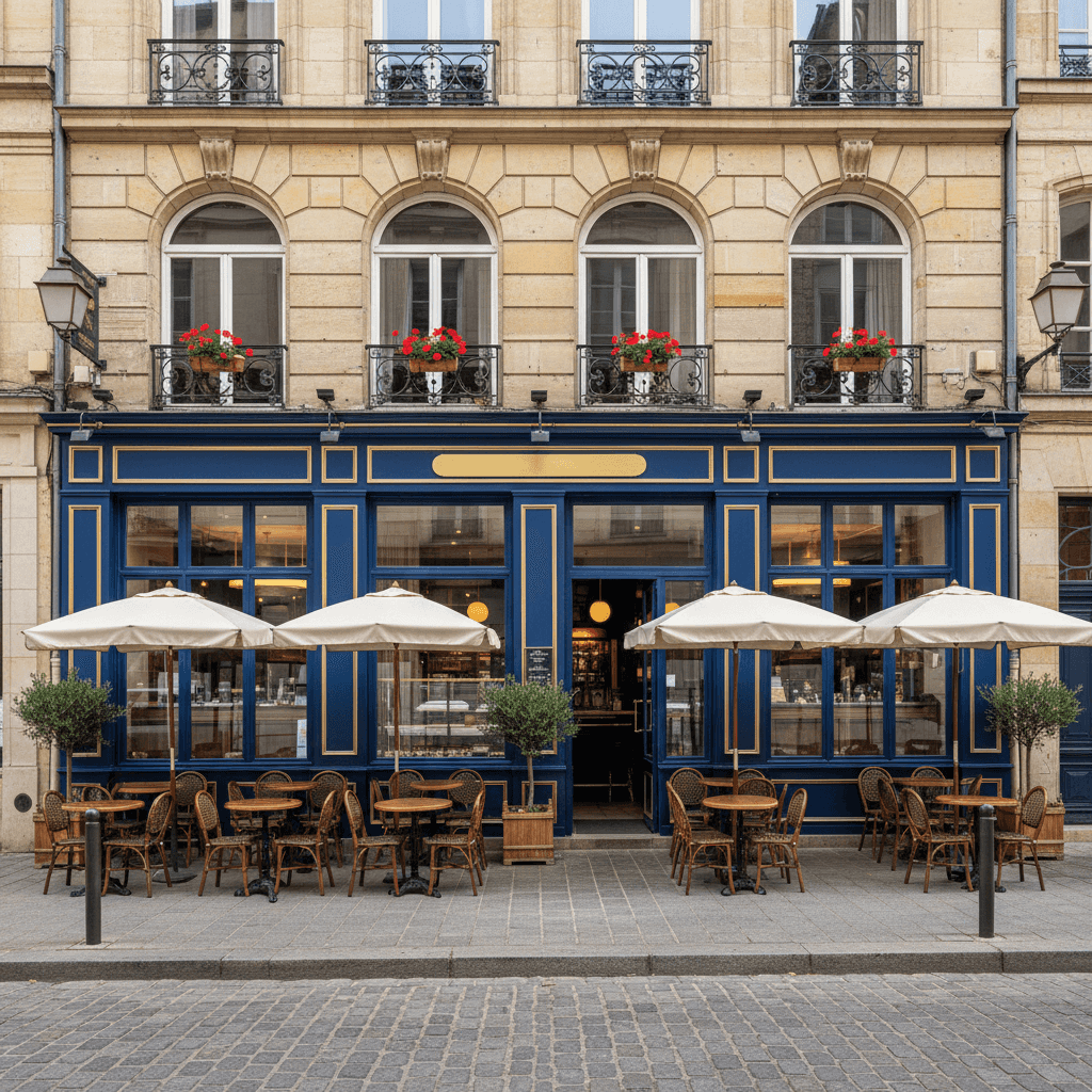 Bar-brasserie 200m² à Rouen : terrasse - licence IV