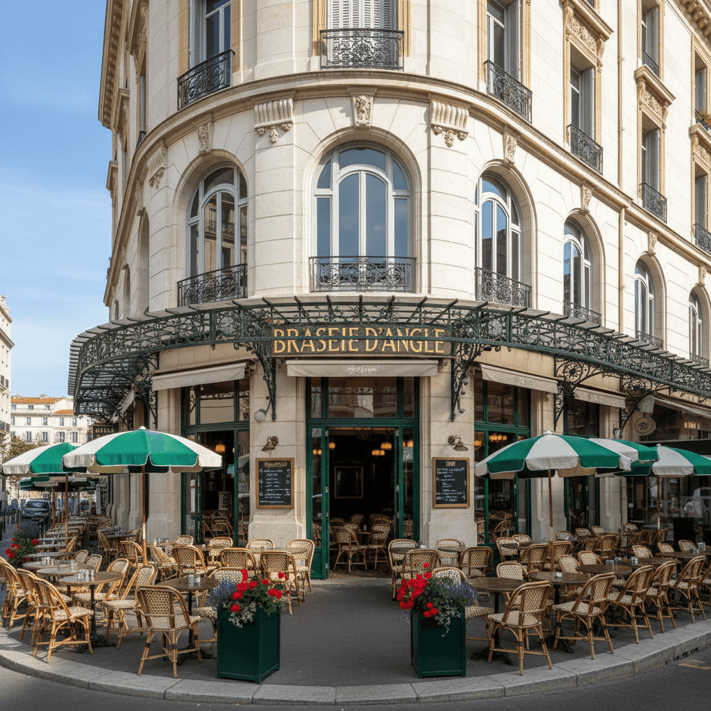 Bar-brasserie 500m² à Marseille : terrasse - licence IV