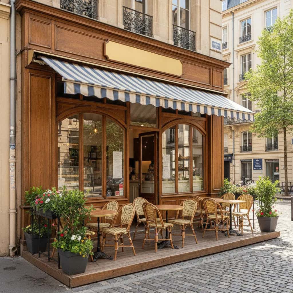Snack 20 couverts à Lyon : terrasse