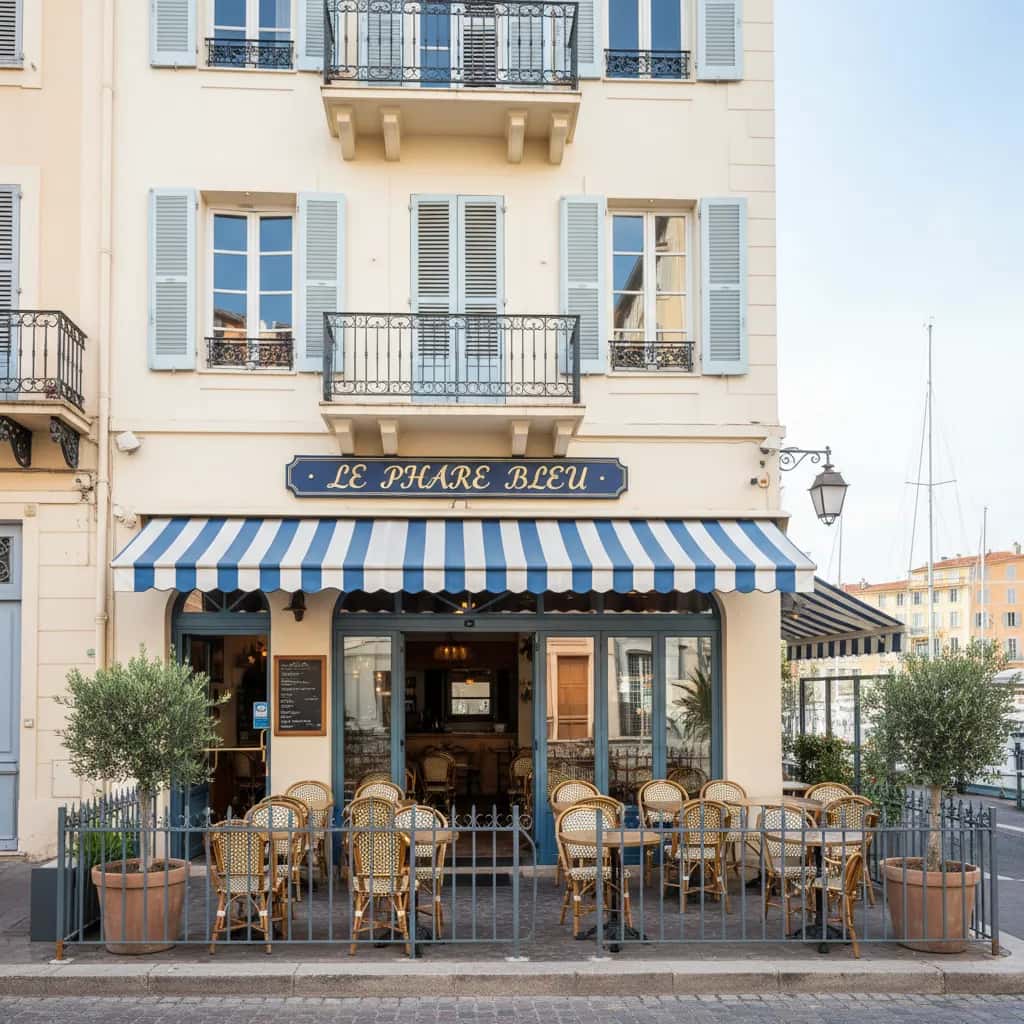 Restaurant 55m² à Nice : terrasse - licence IV