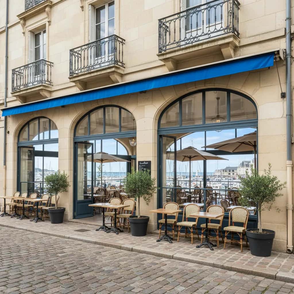 Restaurant 170m² à Nantes : terrasse - licence IV