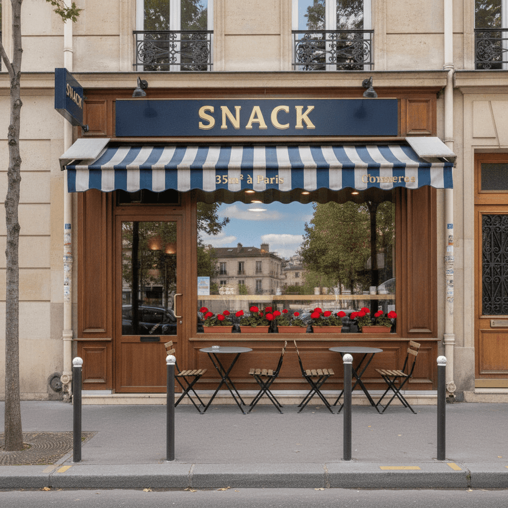 Snack 35m² à Paris