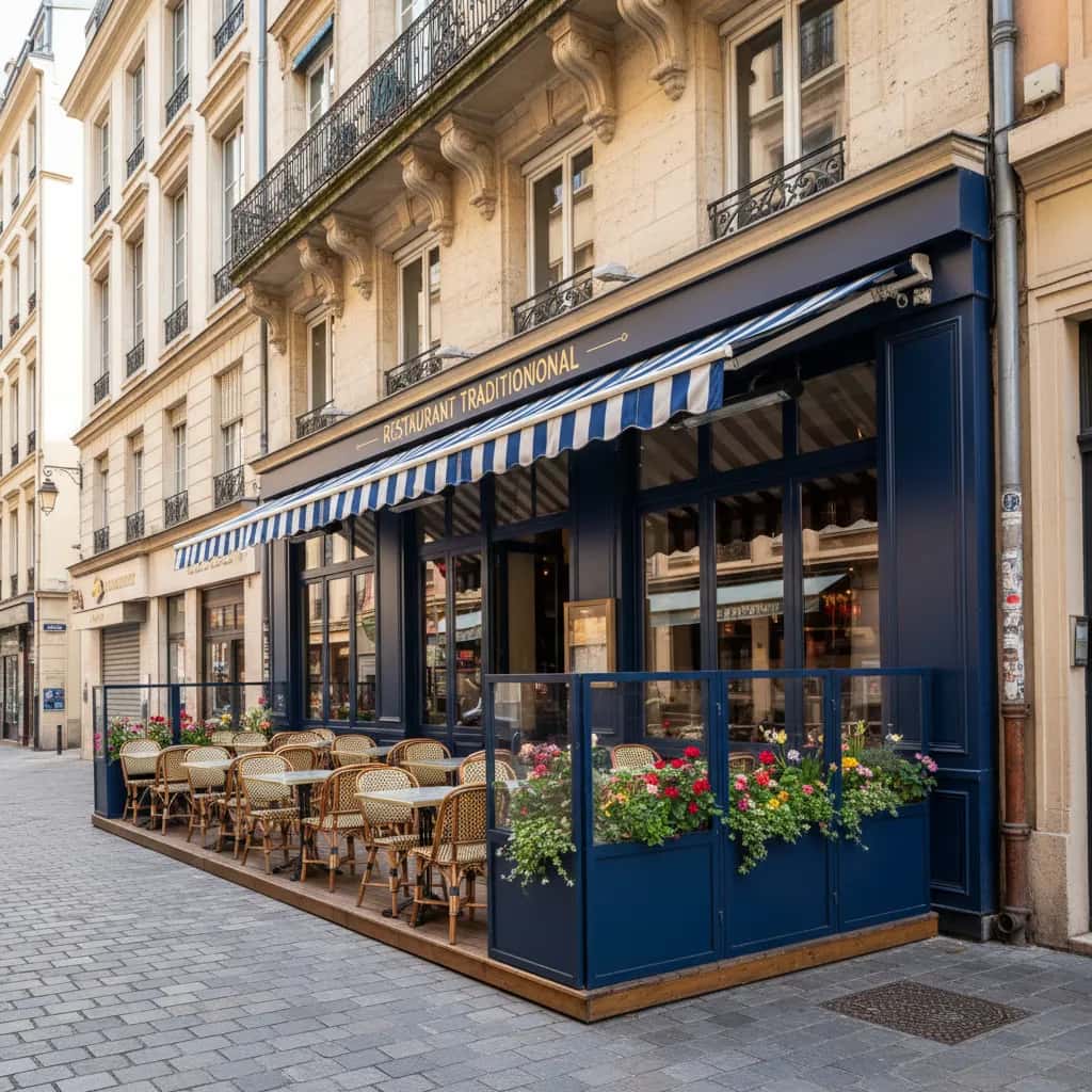 Restaurant 153m² à Lyon : extraction - cuisine équipée